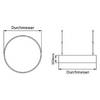 Brumberg 13615184 13615184 LED-Pendelleuchte LED ohne 25 W Schwarz