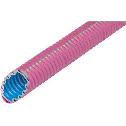 Fränkische Rohrwerke 25612025 FFKuS-EMF105co2ntr25 Wellrohr Magenta 17.4 mm 50 m