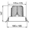 Brumberg 12583174 12583174 LED-Einbauleuchte LED LED fest eingebaut 40 W Weiß