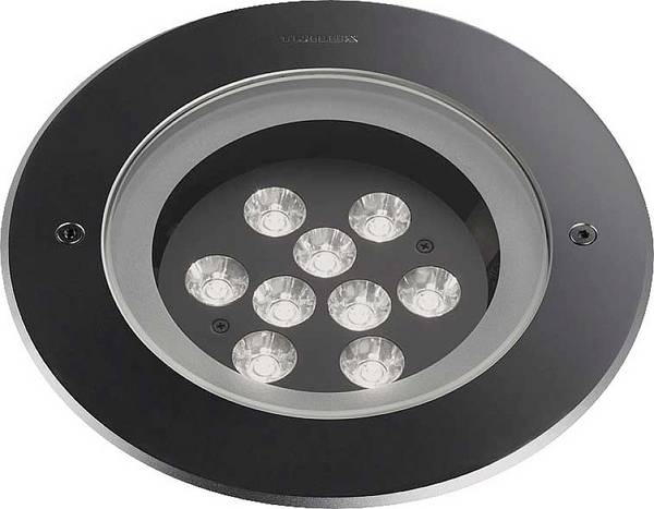 Trilux 8521RES/LED-W ET 4331040 Bodeneinbauleuchte ohne LED   16 W Grau