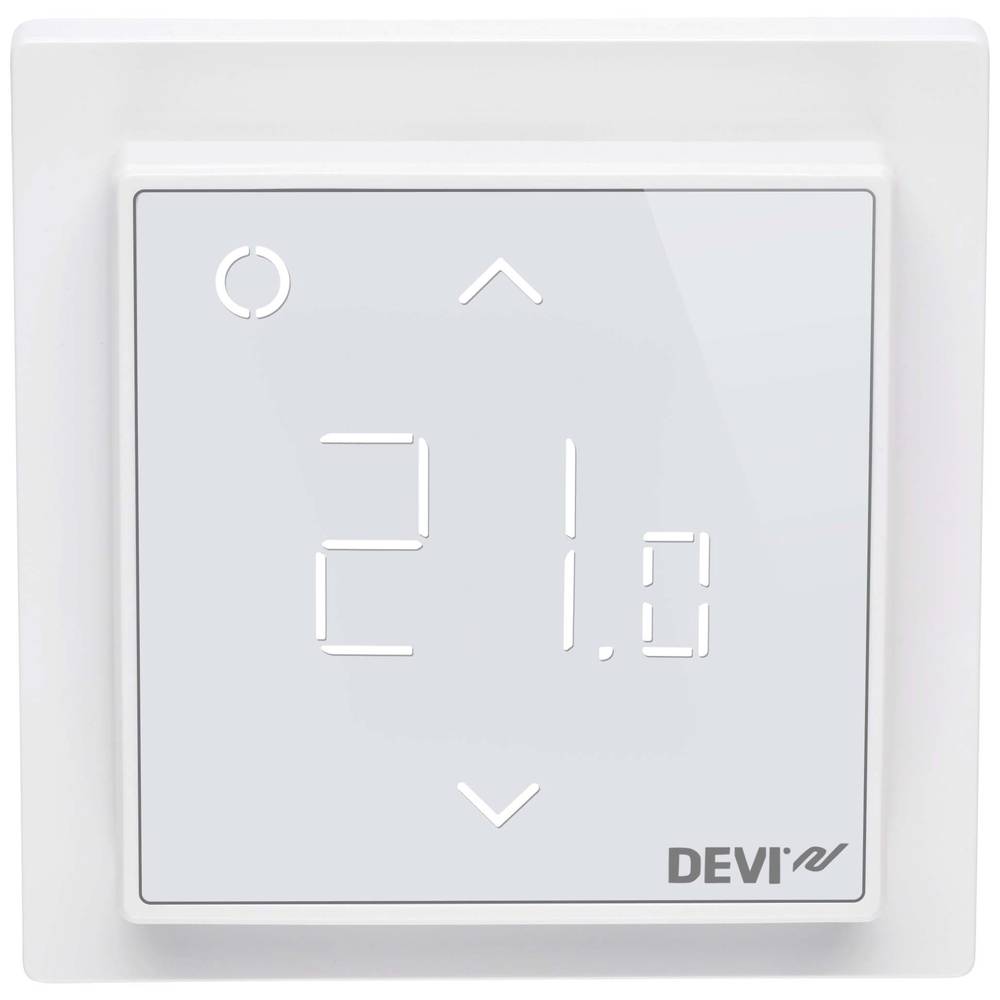140F1140 Clock thermostat digital white 140F1140