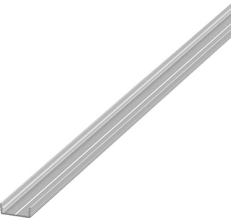 Brumberg Anbauprofil 2m flach 53380262 alu eloxiert 2000x17,6x6mm ONE