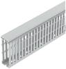 OBO Bettermann 6132560 Verdrahtungskanal Oberteil (L x B x H) 2000 x 25 x 80 mm 18 St. Grau