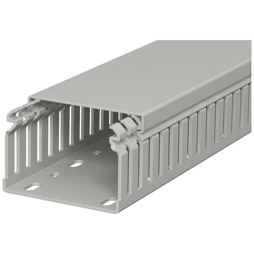 OBO Bettermann 6178316 Verdrahtungskanal Oberteil (L x B x H) 2000 x 75 x 50 mm 12 St. Grau