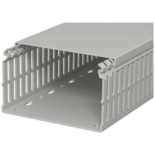 OBO Bettermann 6178430 Verdrahtungskanal Oberteil (L x B x H) 2000 x 125 x 75 mm 4 St. Grau