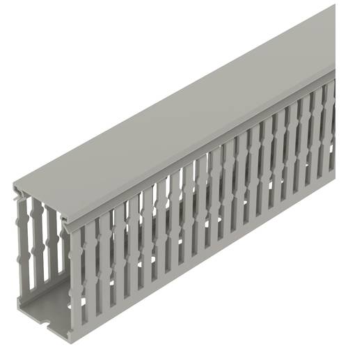 OBO Bettermann 6132512 Verdrahtungskanal Oberteil (L x B x H) 2000 x 40 x 80 mm 20 St. Grau