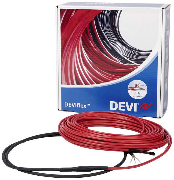 Danfoss 140F1224 Heizkabel 230 V 600 W 60 m mit Frostschutzfunktion