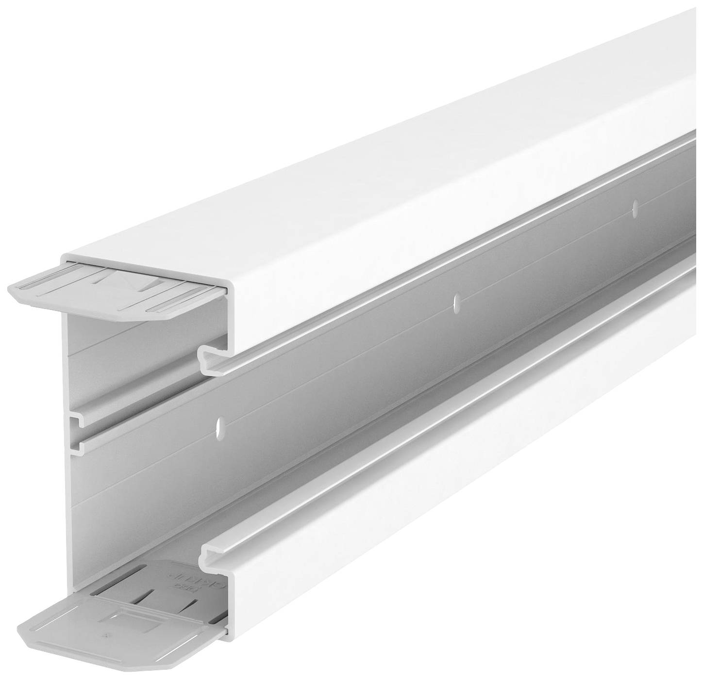 OBO Bettermann 6114200 Brüstungskanal (L x B) 2000 mm x 130 mm 1 St. Weiß