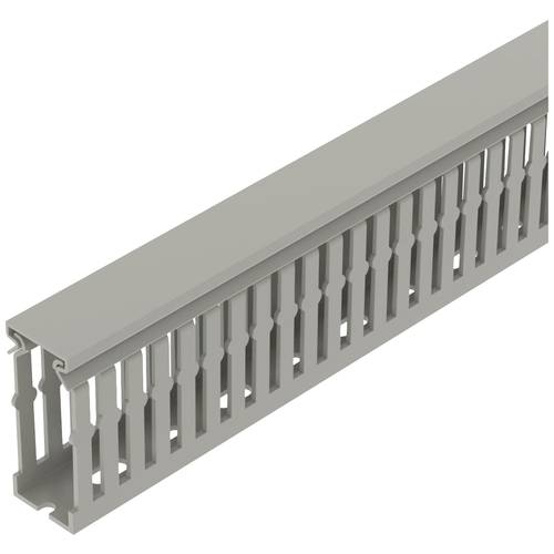 OBO Bettermann 6132496 Verdrahtungskanal Oberteil (L x B x H) 2000 x 25 x 60 mm 30 St. Grau