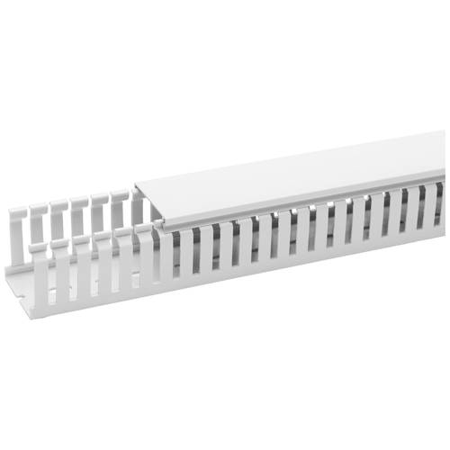 Thumbnail - OBO Bettermann 6132472 Verdrahtungskanal Oberteil (L x B x H) 2000 x 38 x 50 mm 16 St. Grau