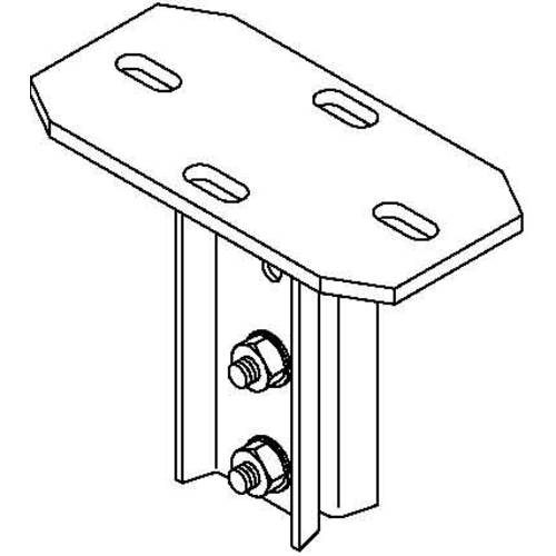 OBO Bettermann 6479557 Kopfplatte 1 St. Grau