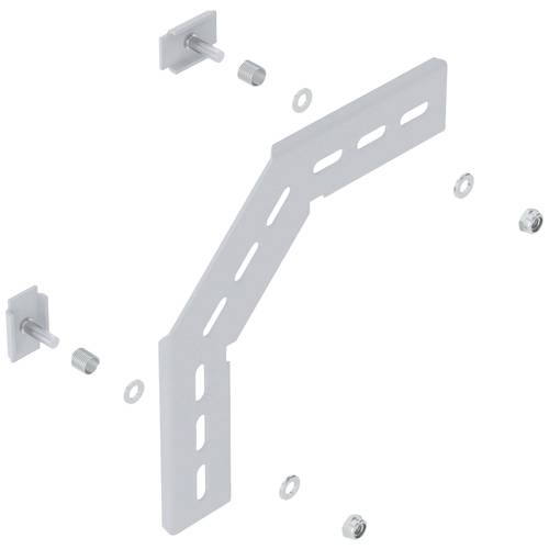 OBO Bettermann 6479417 Befestigungswinkel 50 St. Grau