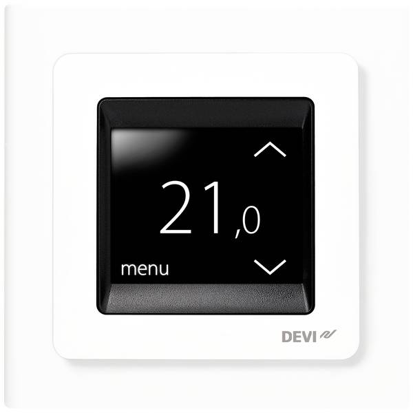 Danfoss 140F1064 devireg Touch m.Rahm Raumthermostat   devireg Touch 1 St.