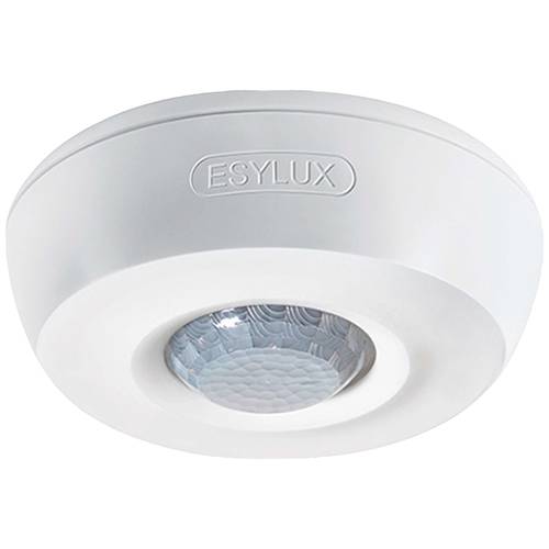 ESYLUX EB10431357 Decke, Aufputz Decken-Präsenzmelder 360 ° Weiß IP20
