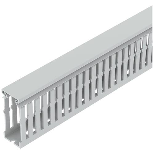 OBO Bettermann 6132550 Verdrahtungskanal Oberteil (L x B x H) 2000 x 25 x 60 mm 30 St. Grau
