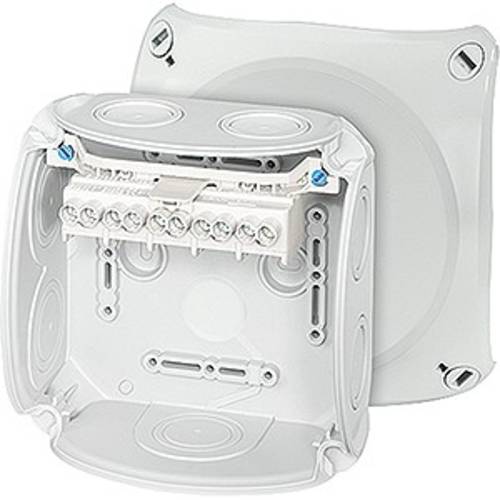 Hensel 62000007 Abzweigkasten (L x B x H) 130 x 130 x 77 mm Grau IP66 1 St.