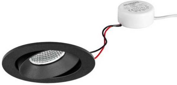 Brumberg 40379183 40379183 LED-Einbauleuchte   LED  7 W Schwarz