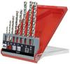 kwb 38900 Werkzeugstahl Stein-Spiralbohrer-Set 8teilig 3 mm, 4 mm, 5 mm, 6 mm, 7 mm, 8 mm, 9 mm, 10 mm Gesamtlänge 160 mm Zylinderschaft 8 St.