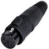 Rean AV RCX5F-Z-002-1 XLR-Steckverbinder Buchse, gerade Polzahl: 5 1 St.
