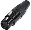 Rean AV RC5F-B XLR-Steckverbinder Buchse, gerade Polzahl: 5 1 St.
