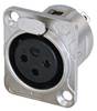 Rean AV RC3FDL XLR-Steckverbinder Buchse, Einbau Polzahl: 3 1 St.