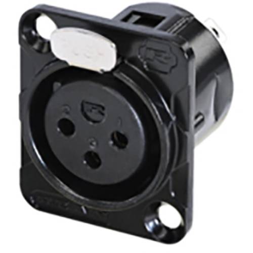 Rean AV RC3FDL-B XLR-Steckverbinder Buchse, Einbau Polzahl: 3 1 St.