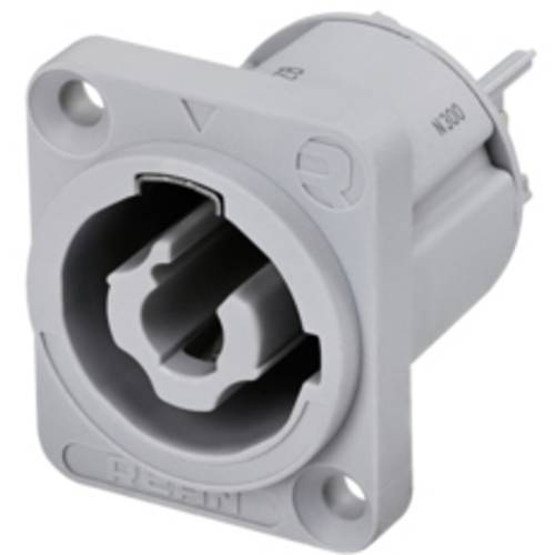 Rean AV RRAC3O-G-000-0 Netz-Steckverbinder Buchse, Einbau Gesamtpolzahl: 2 + PE 16 A Grau 1 St.