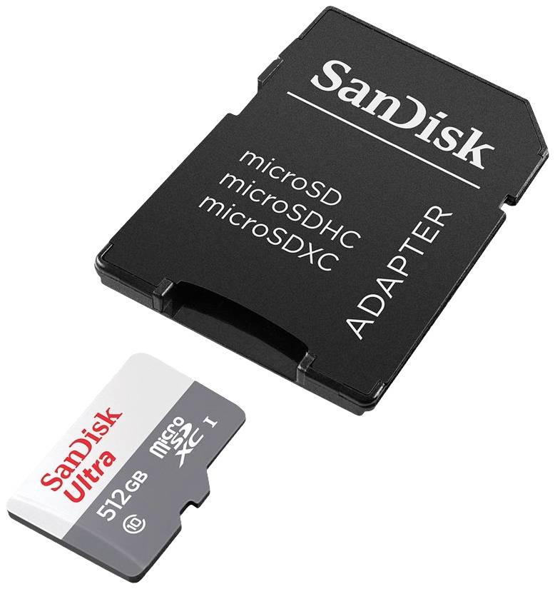 SanDisk Ultra - Flash-Speicherkarte (microSDXC-an-SD-Adapter inbegriffen)-1