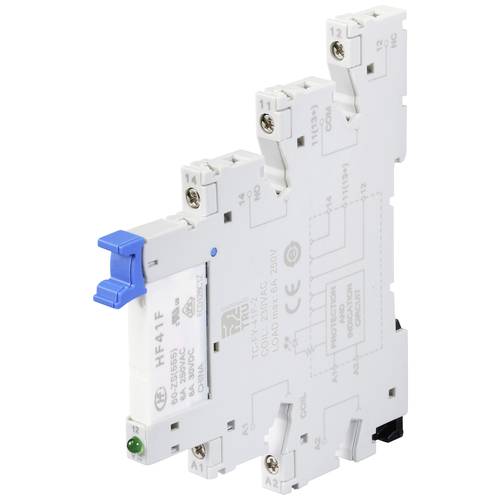 TRU COMPONENTS TC-FY-41F-2 230V Industrierelais Nennspannung: 230 V/AC Schaltstrom (max.): 6 A 1 Öffner, 1 Schließer 1 S...