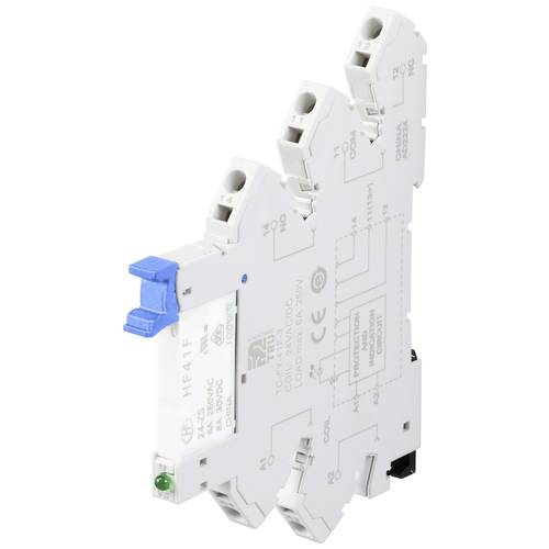 TRU COMPONENTS TC-FY-41F-3 24V Industrierelais Nennspannung: 24 V/AC, 24 V/DC Schaltstrom (max.): 6 A 1 Öffner, 1 Schlie...