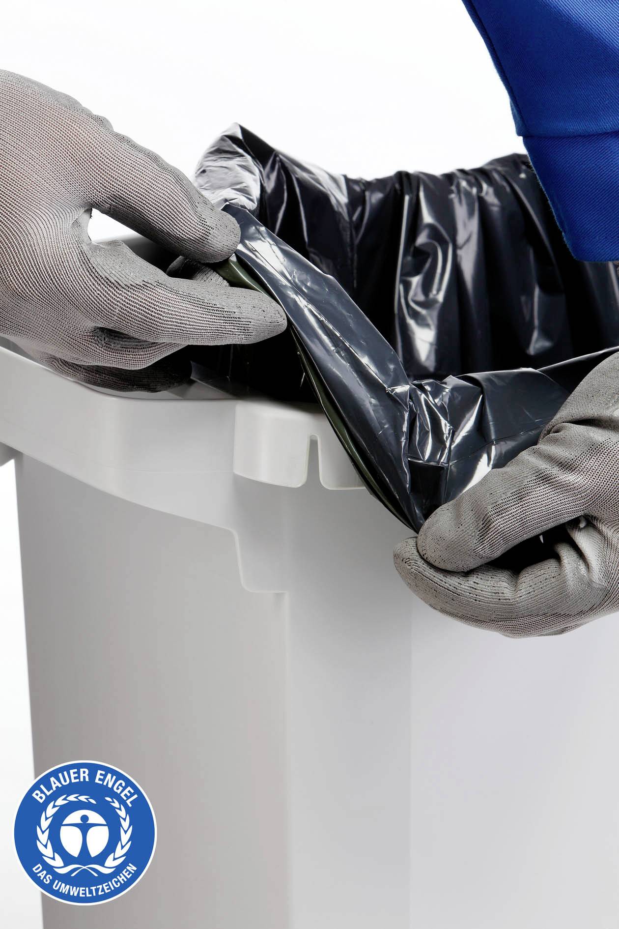 Durable DURABIN ECO 1800503050 Mülleimer 60 l Kunststoff (B x H x  