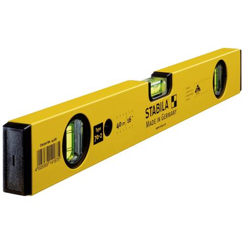 Stabila Type 70-2, 40 cm 14187 Leichtmetall-Wasserwaage 40 cm 0.5 mm/m