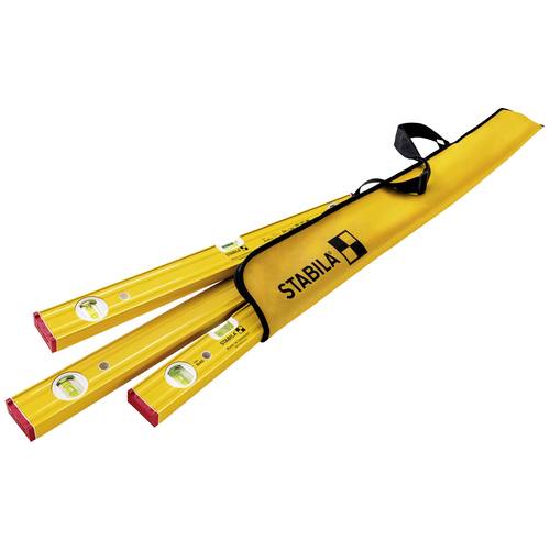 Stabila PRO SET 80 AS 19714 Wasserwaagen-Set 30 cm, 60 cm, 120 cm 0.5 mm/m
