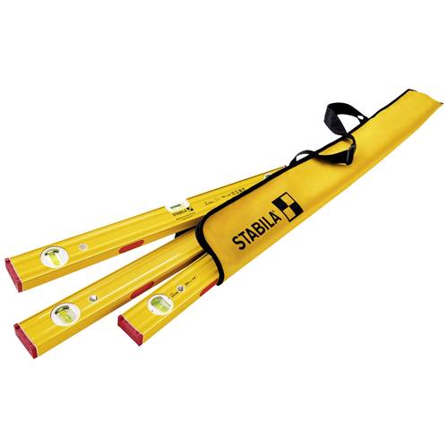 Stabila PRO SET 80 ASM 19716 Wasserwaagen-Set 30 cm, 60 cm, 120 cm 0.5 mm/m
