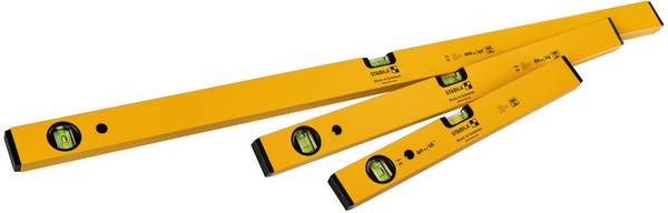 Stabila Classic set 70 (100 cm, 60 cm, 40 cm) 19819 Wasserwaagen-Set   40 cm, 60 cm, 120 cm  0.5 mm/m