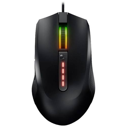 CHERRY JM-2200-2 Gaming-Maus, Maus Kabelgebunden Optisch Schwarz 5000 dpi Beleuchtet