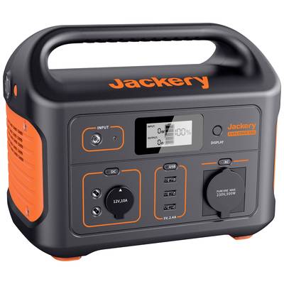 Jackery Explorer 500 Powerstation   Li-Ion  Schwarz, Orange 