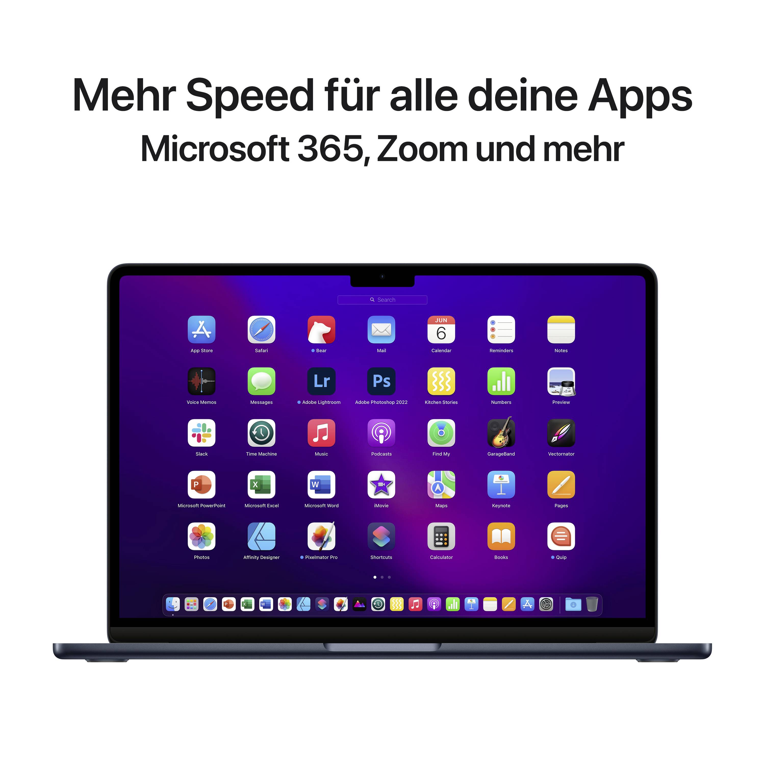 Apple MacBook Air 13 (M2, 2022) 34.5 cm (13.6 Zoll) 8 GB RAM 256 