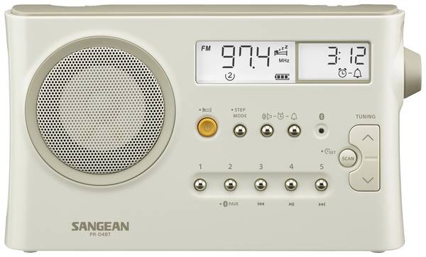 Sangean Electronics Sangean PR-D4BT, Tragbar, AM, FM, 7,62 cm (3"), LCD, Bernstein, 99,6 x 24,6 Pixel