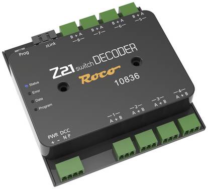Roco 10836 Z21 switch Decoder Schaltdecoder Baustein