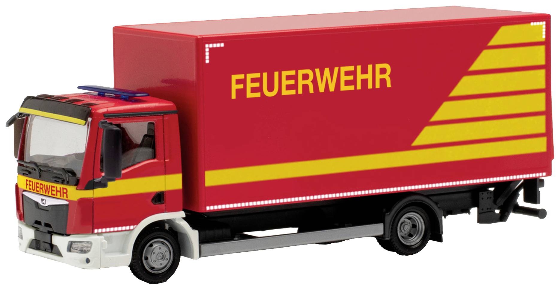 Herpa 096829 H0 Einsatzfahrzeug Modell MAN TGL CC Koffer LKW Mit