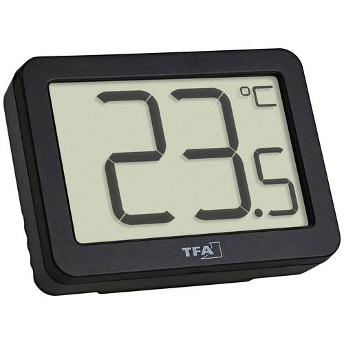 Thumbnail - TFA Dostmann Digitales Thermometer Thermometer Schwarz 30.1065.01