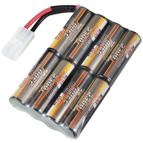 Reely Modellbau-Akkupack (NiMh) 9.6 V 2300 mAh Zellen-Zahl: 8 Mignon (AA) Stick Tamiya-Stecker