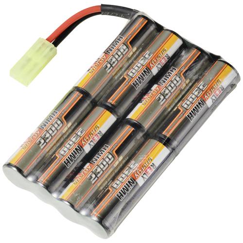 Reely Modellbau-Akkupack (NiMh) 9.6 V 2300 mAh Zellen-Zahl: 8 Mignon (AA) Mignon (AA) Stick Mini-Tamiya Stecker