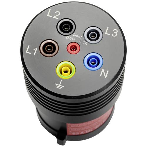 Thumbnail - Benning BENNING TA 7-63 Messadapter CEE-Stecker 63 A 5polig - Buchse 4 mm Schwarz