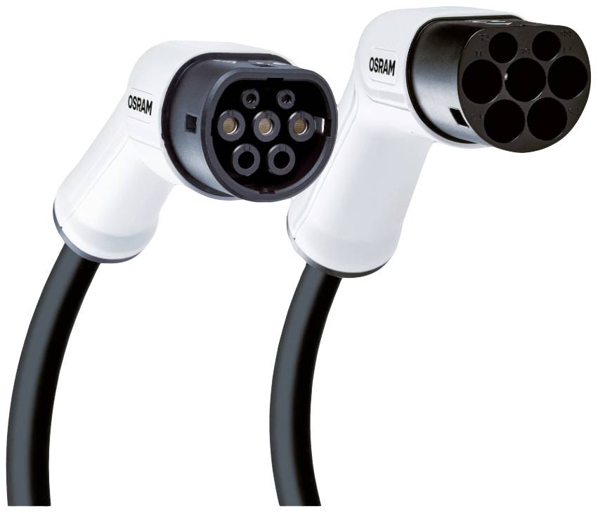 Ladekabel für Elektrofahrzeuge 32 A Ladestecker Typ2 OSRAM 5m 3-phasig-2