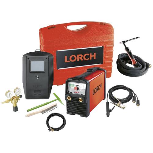 Lorch HandyTIG 180 DC ControlPro mit WIG-Montagepack WIG-Schweißgerät 3 - 180 A inkl. Zubehör