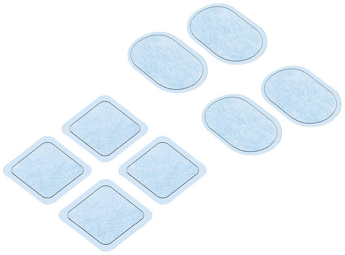 25 Stück EMS Gel Pads 4x6 Cm | Kompatibel Mit Beurer EM 59 | Wiederverwendbare Elektroden