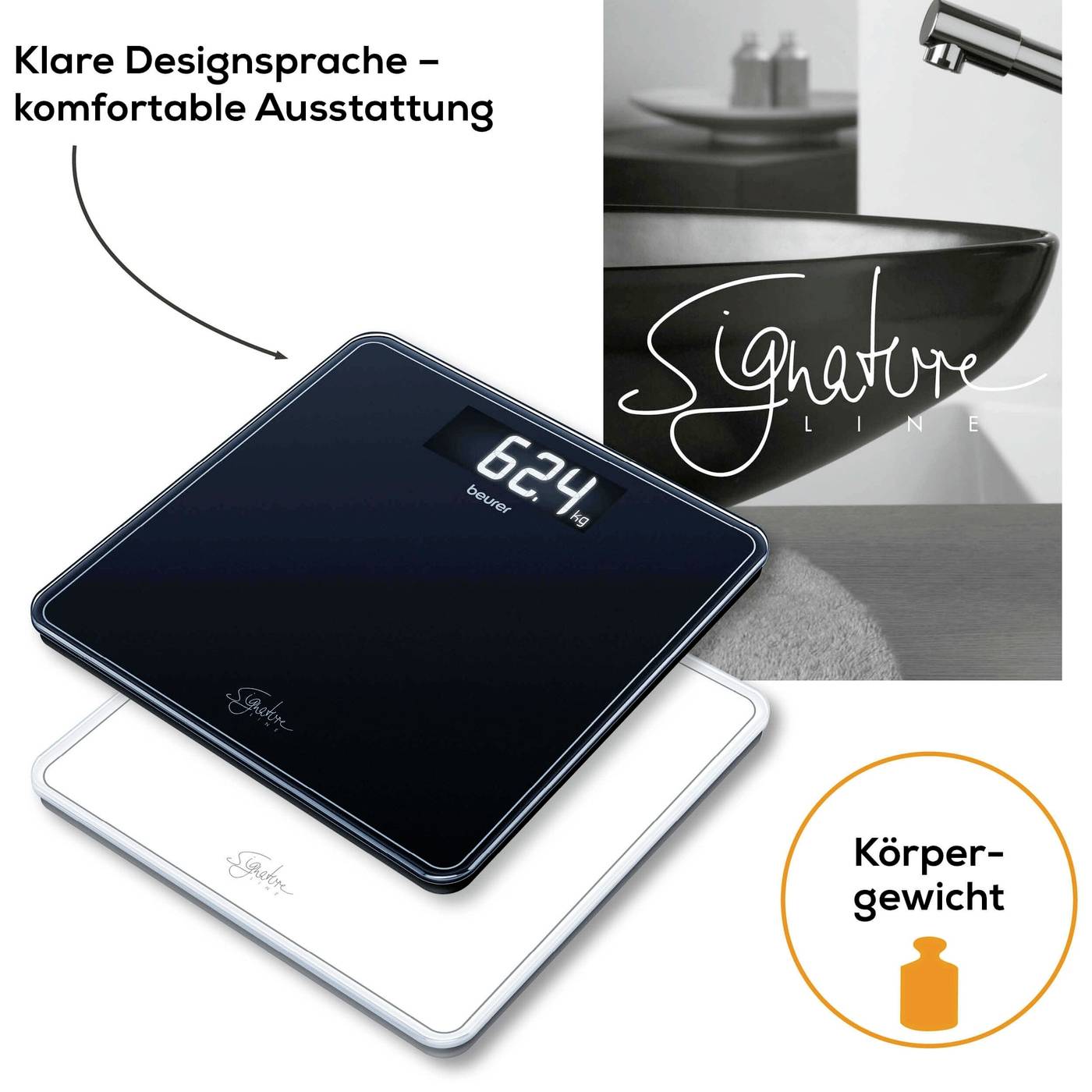 Beurer Glaswaage GS 400SignatureBlack-10