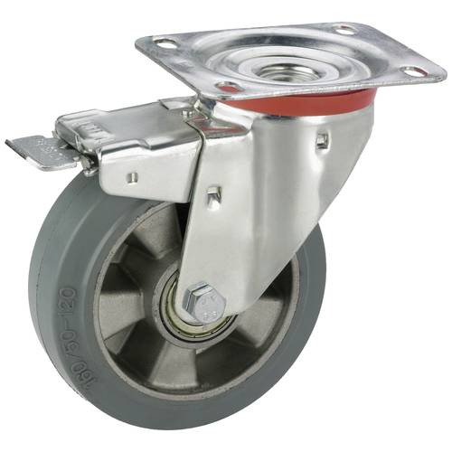 dörner + helmer 712160 712160 Lenkrolle Rad-Durchmesser: 160 mm Tragfähigkeit (max.): 300 kg 1 St.